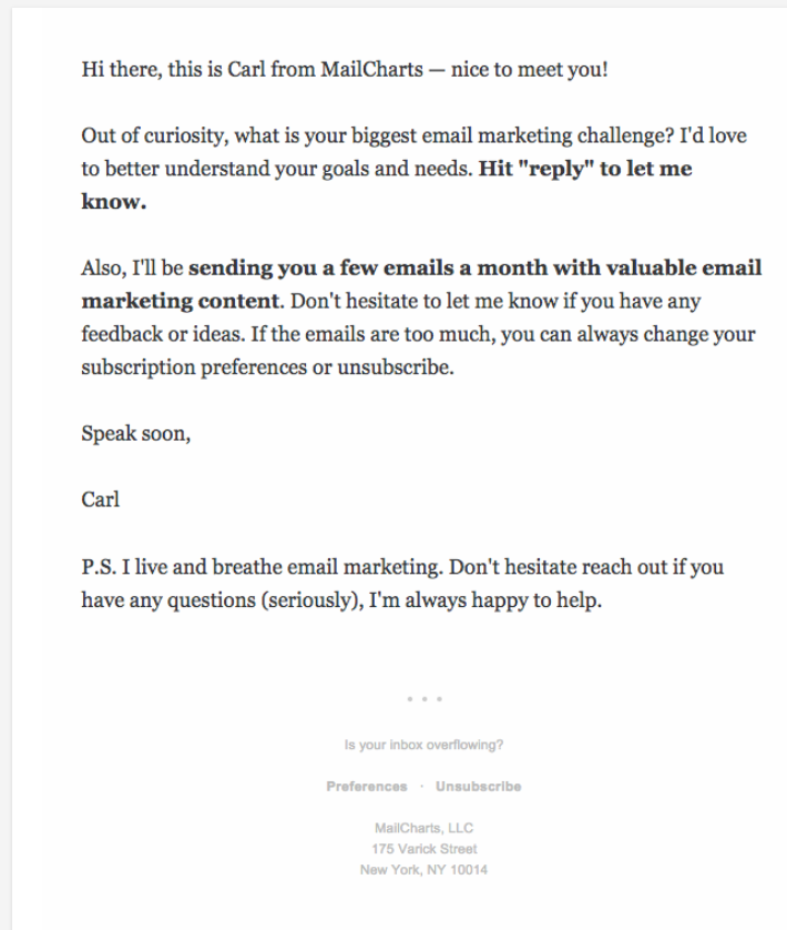 Plain text email 2