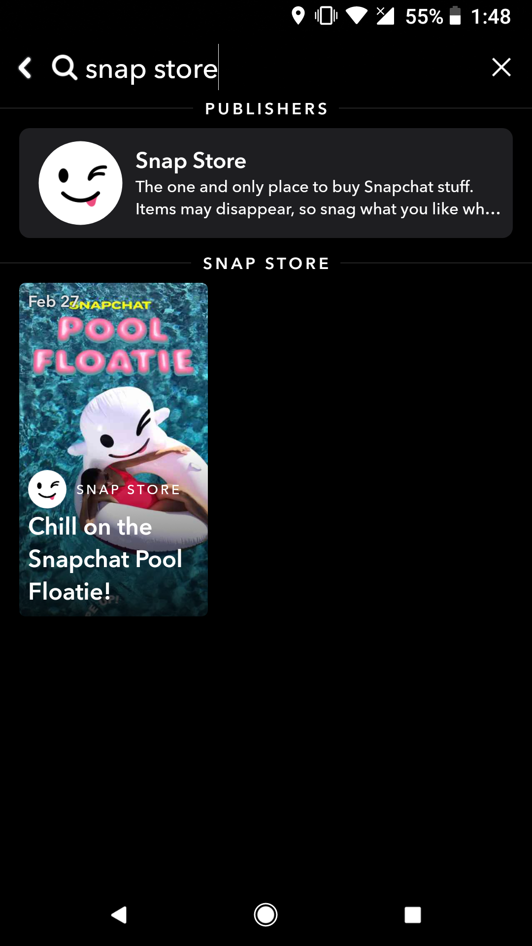 snap store 1